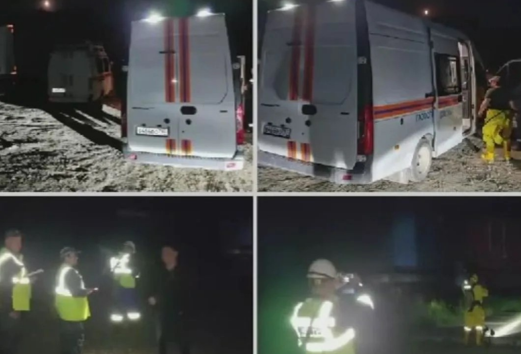 Ликвидация утечки химических веществ из грузового вагона МЧС Новосибирск Первомайский район