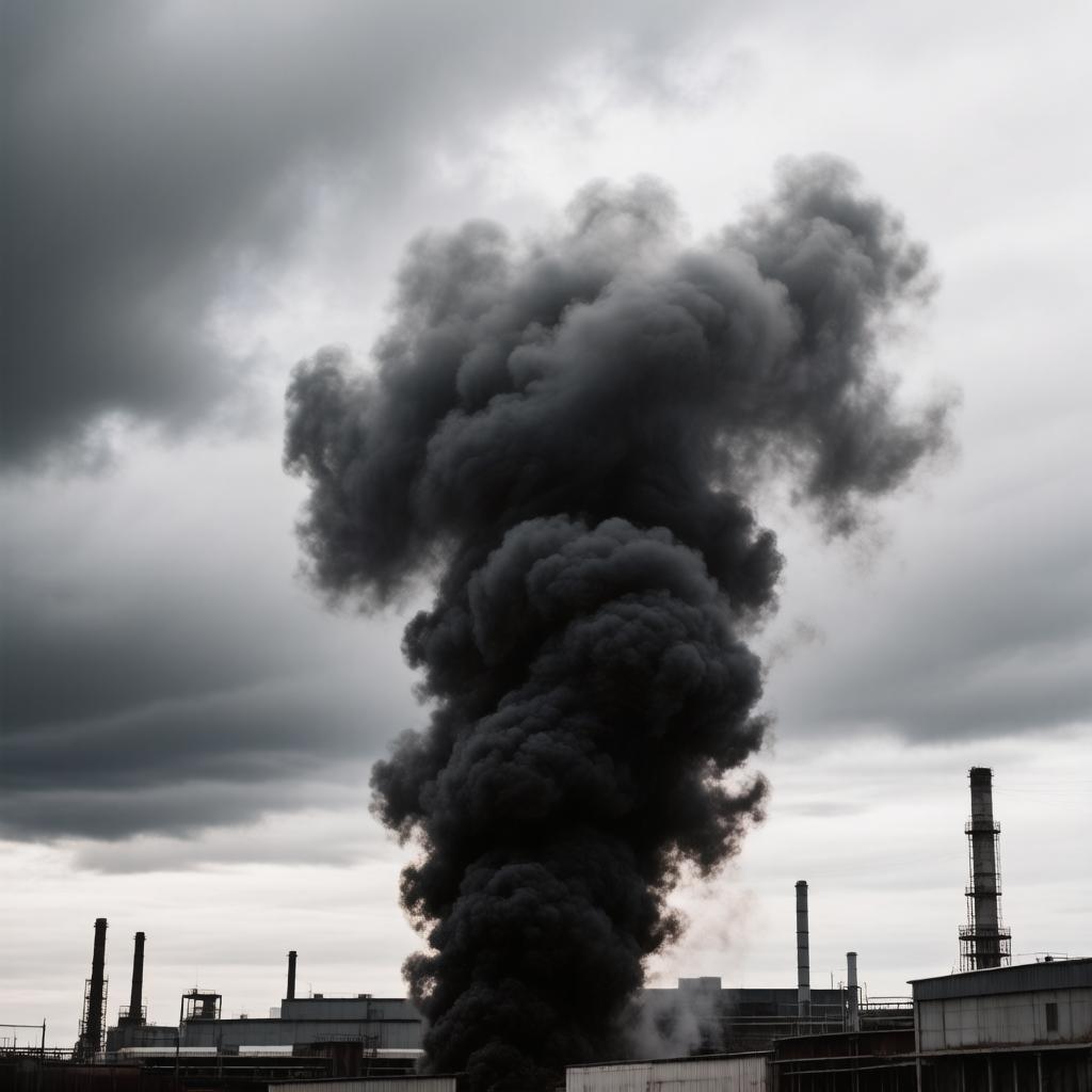 Ликвидация сильного возгорания на Сызранском нефтеперерабатывающем заводе спасателями МЧС