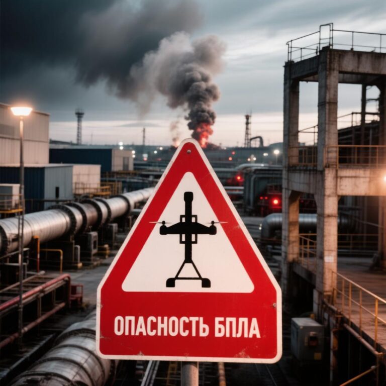 Светящийся экран мобильного телефона с экстренным уведомлением об угрозе БПЛА в Воронеже